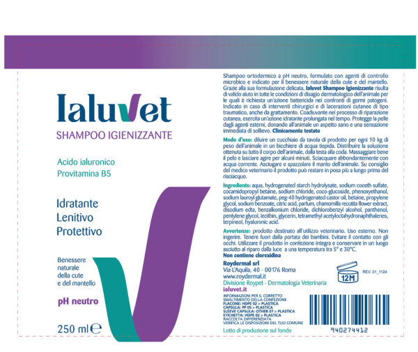 Ialuvet Shampoo - immagine 2